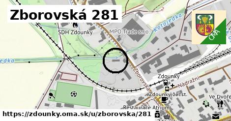 Zborovská 281, Zdounky