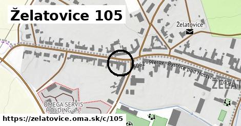 Želatovice <span class="supisne">105</span>