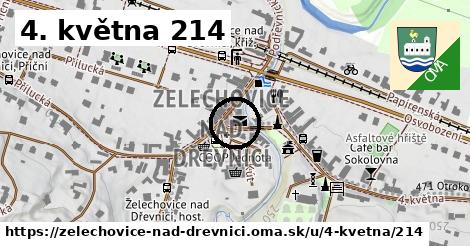 4. května 214, Želechovice nad Dřevnicí