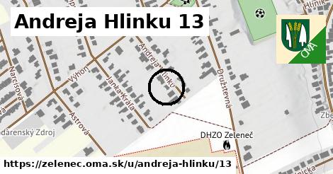 Andreja Hlinku 13, Zeleneč