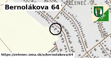 Bernolákova 64, Zeleneč