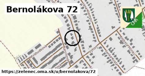 Bernolákova 72, Zeleneč