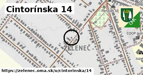 Cintorínska 14, Zeleneč