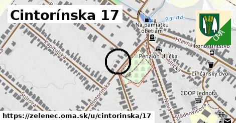 Cintorínska 17, Zeleneč