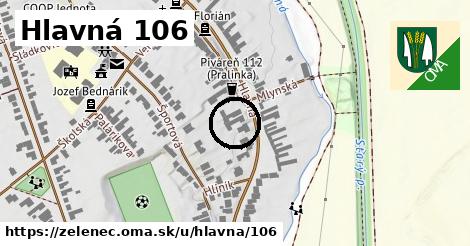 Hlavná 106, Zeleneč