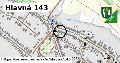 Hlavná 143, Zeleneč