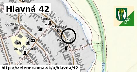 Hlavná 42, Zeleneč