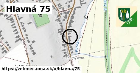 Hlavná 75, Zeleneč