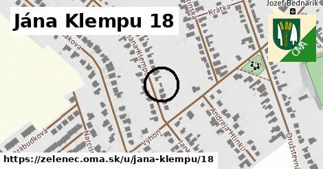 Jána Klempu 18, Zeleneč