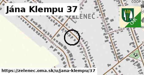 Jána Klempu 37, Zeleneč