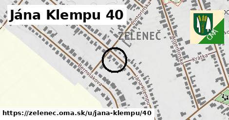 Jána Klempu 40, Zeleneč