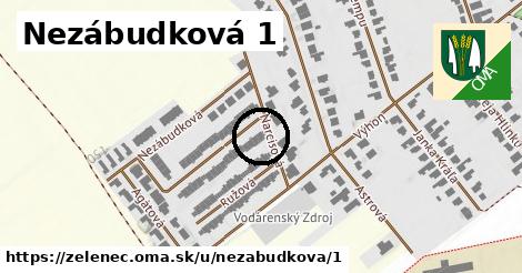 Nezábudková 1, Zeleneč