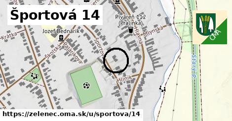 Športová 14, Zeleneč