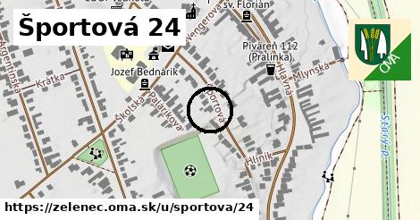Športová 24, Zeleneč