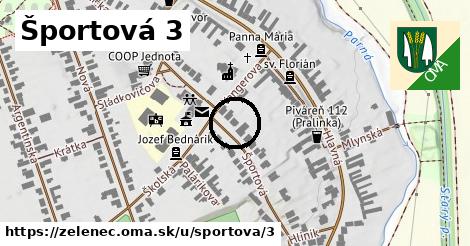 Športová 3, Zeleneč