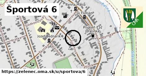Športová 6, Zeleneč