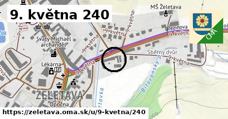 9. května 240, Želetava