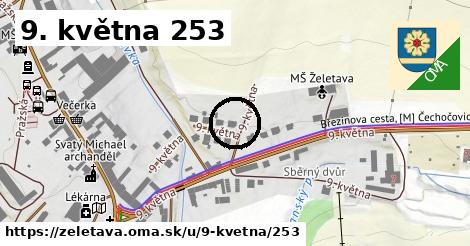 9. května 253, Želetava