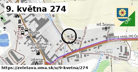 9. května 274, Želetava