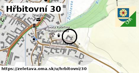 Hřbitovní 30, Želetava