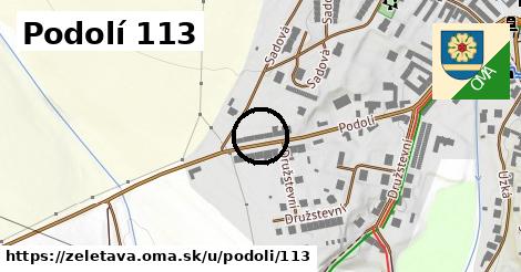 Podolí 113, Želetava
