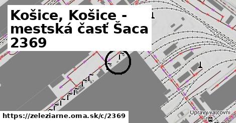 Košice, Košice - mestská časť Šaca <span class="supisne">2369</span>