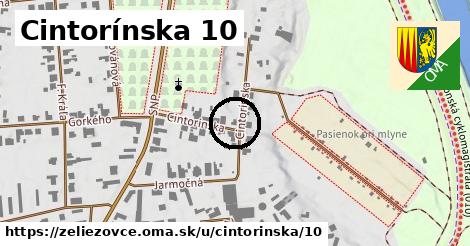 Cintorínska 10, Želiezovce