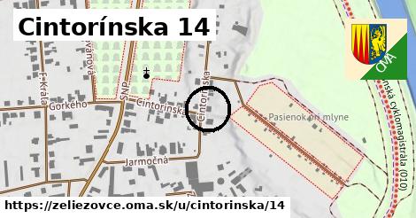 Cintorínska 14, Želiezovce