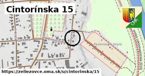 Cintorínska 15, Želiezovce