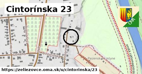 Cintorínska 23, Želiezovce