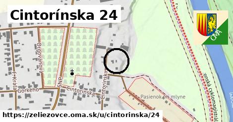 Cintorínska 24, Želiezovce