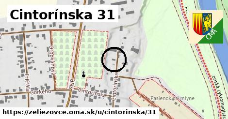 Cintorínska 31, Želiezovce