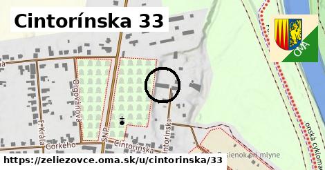 Cintorínska 33, Želiezovce