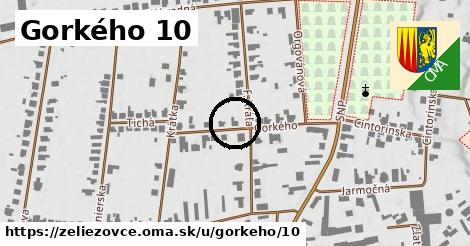 Gorkého 10, Želiezovce