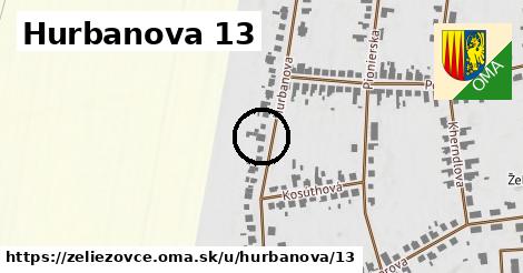 Hurbanova 13, Želiezovce