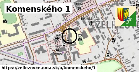 Komenského 1, Želiezovce