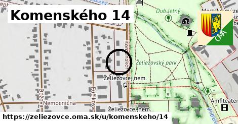 Komenského 14, Želiezovce