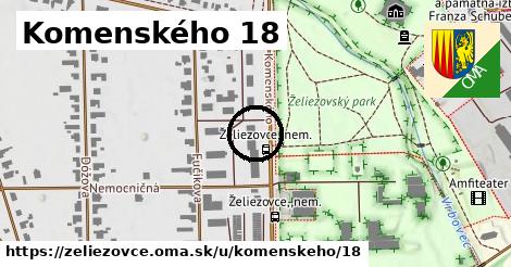 Komenského 18, Želiezovce