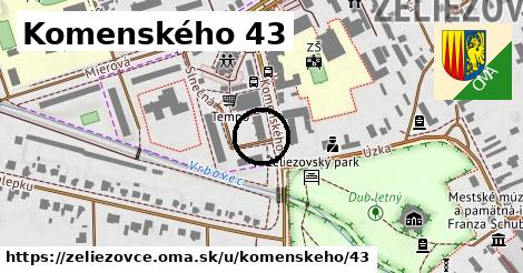 Komenského 43, Želiezovce