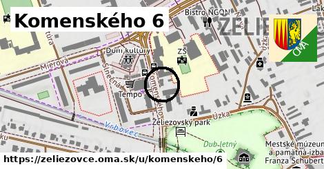 Komenského 6, Želiezovce