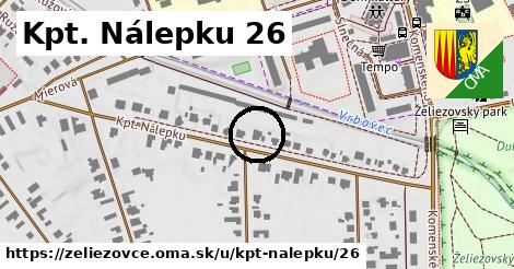 Kpt. Nálepku 26, Želiezovce