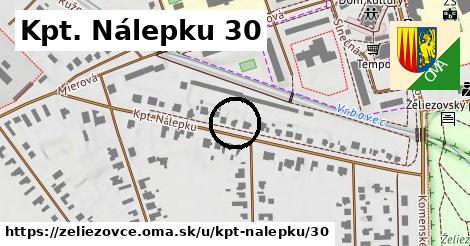 Kpt. Nálepku 30, Želiezovce