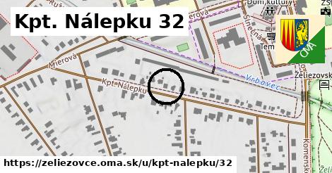 Kpt. Nálepku 32, Želiezovce