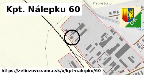 Kpt. Nálepku 60, Želiezovce