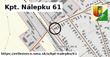 Kpt. Nálepku 61, Želiezovce