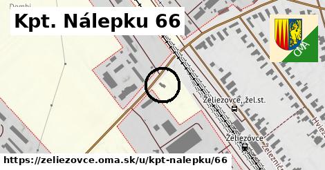 Kpt. Nálepku 66, Želiezovce