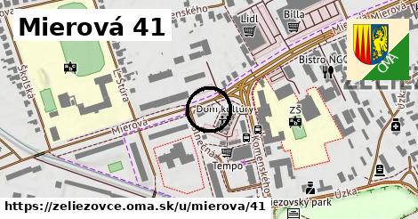 Mierová 41, Želiezovce