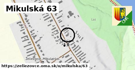 Mikulská 63, Želiezovce