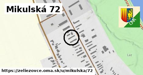 Mikulská 72, Želiezovce