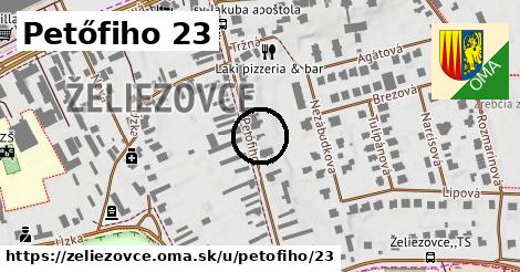 Petőfiho 23, Želiezovce